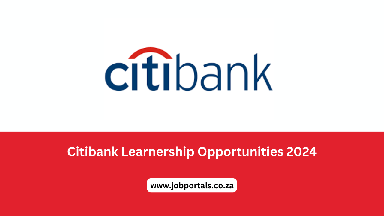 Citibank Learnership Opportunities 2024