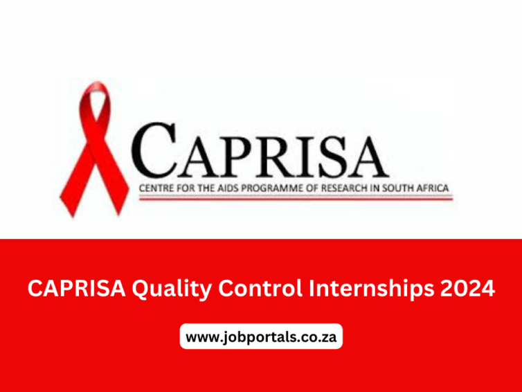 CAPRISA Quality Control Internships 2024