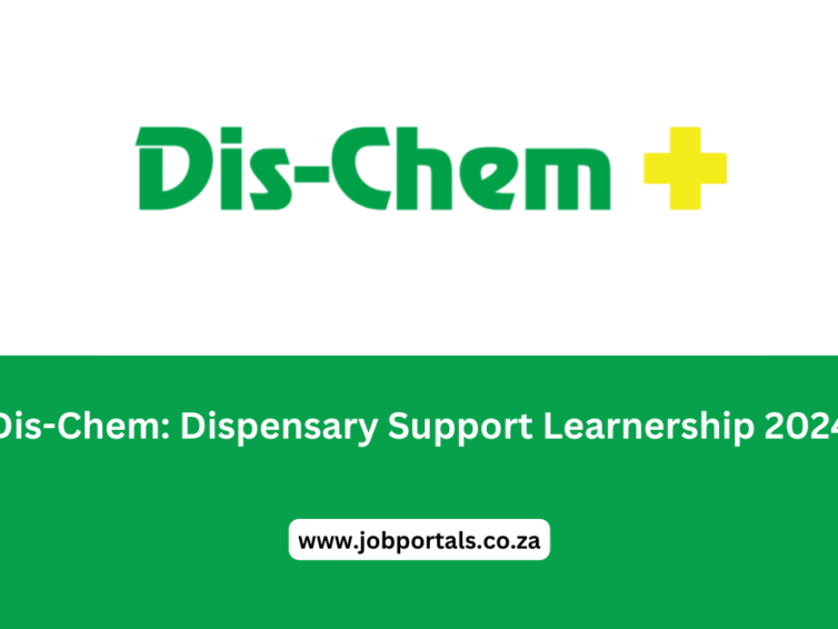 Dis-Chem: Dispensary Support Learnership 2024